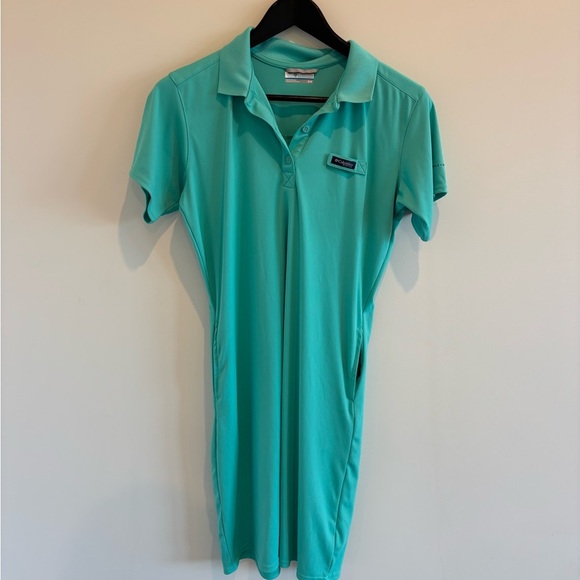 Columbia Women's PFG Tidal Tee Short Sleeve Polo dress - Picture 2 of 6